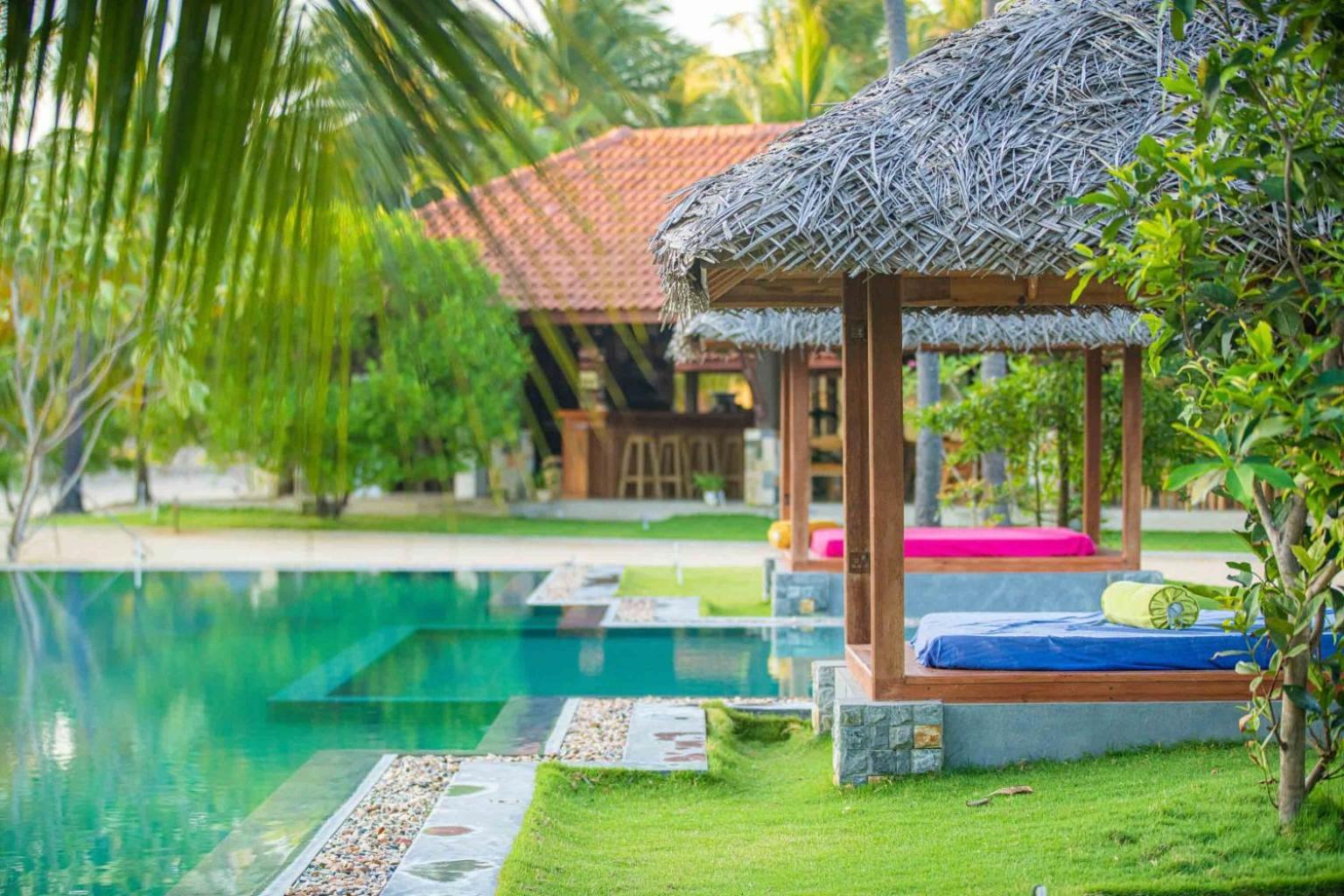 Blue Waves Kite Surfing Beach Resort Kalpitiya Exterior foto